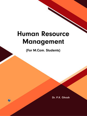 cover image of Human Resource Management-M.COM